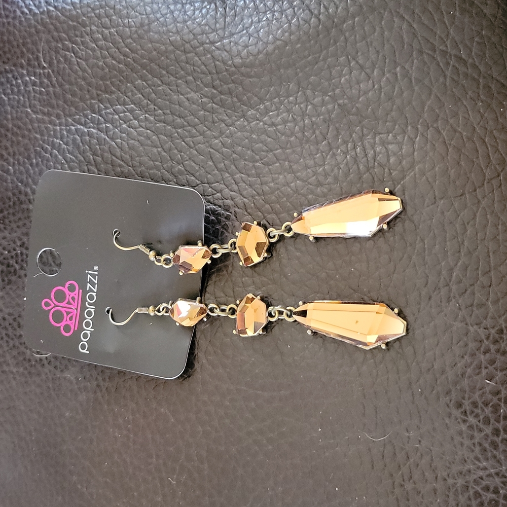 NEW! Brass Earrings